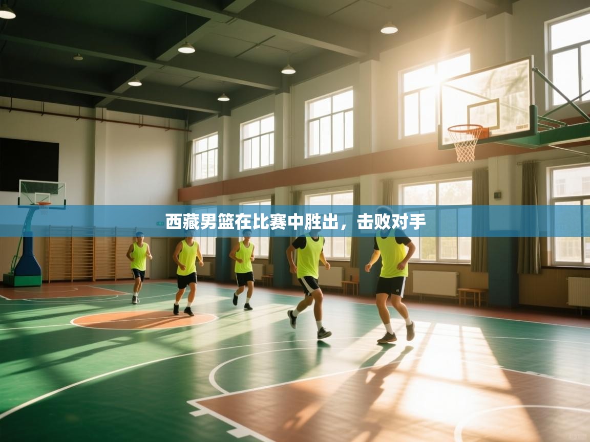 西藏男篮在比赛中胜出，击败对手  第1张