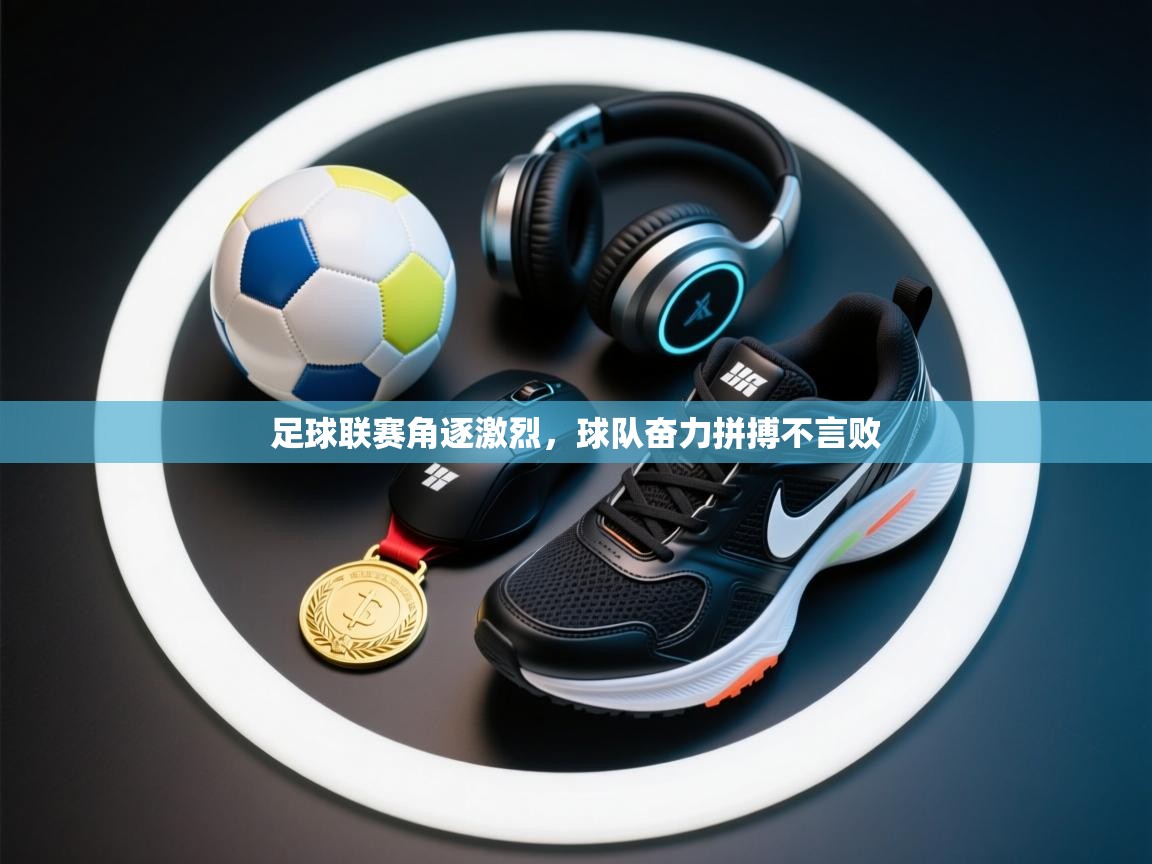 足球联赛角逐激烈，球队奋力拼搏不言败